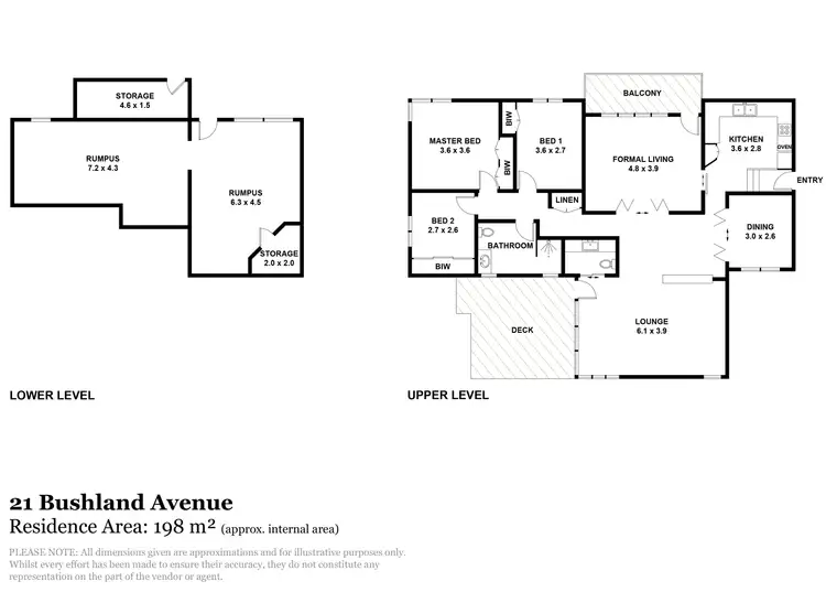 Floorplan of Homely house listing, 21 Bushland Avenue, Mount Pleasant NSW 2519