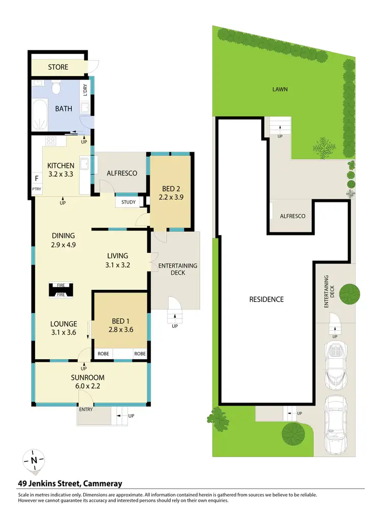 Floorplan of Homely house listing, 49 Jenkins Street, Cammeray NSW 2062