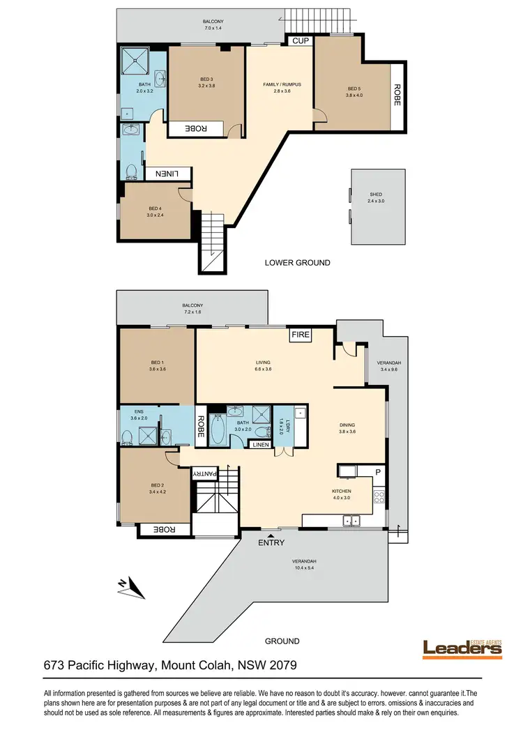Floorplan of Homely house listing, 673 Pacific Highway, Mount Colah NSW 2079