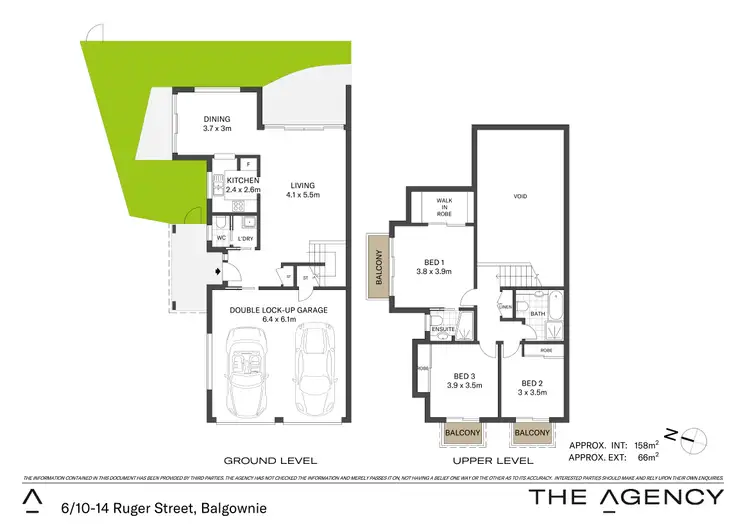 Floorplan of Homely townhouse listing, 6/10-14 Ruger Drive, Balgownie NSW 2519