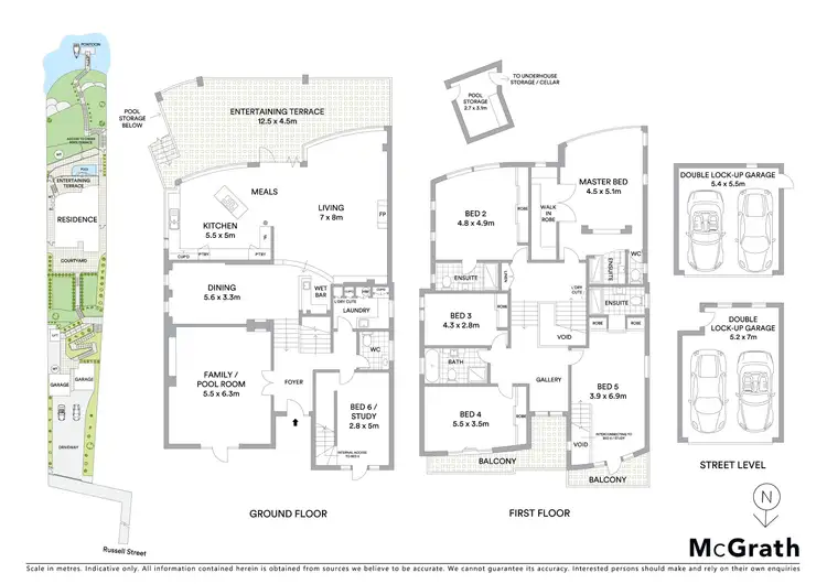 Floorplan of Homely house listing, 16b Russell Street, Oatley NSW 2223