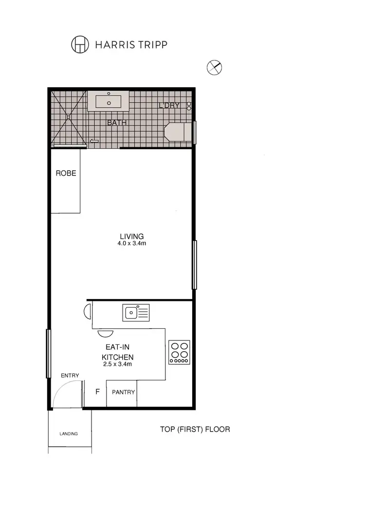 Floorplan of Homely apartment listing, 4/11 Bogan Street, Summer Hill NSW 2130