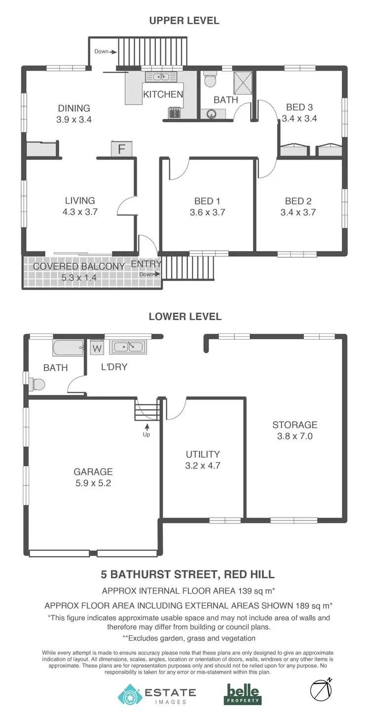 Floorplan of Homely house listing, 5 Bathurst Street, Red Hill QLD 4059