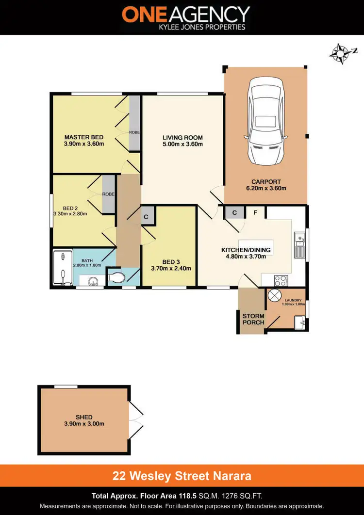 Floorplan of Homely house listing, 22 Wesley Street, Narara NSW 2250