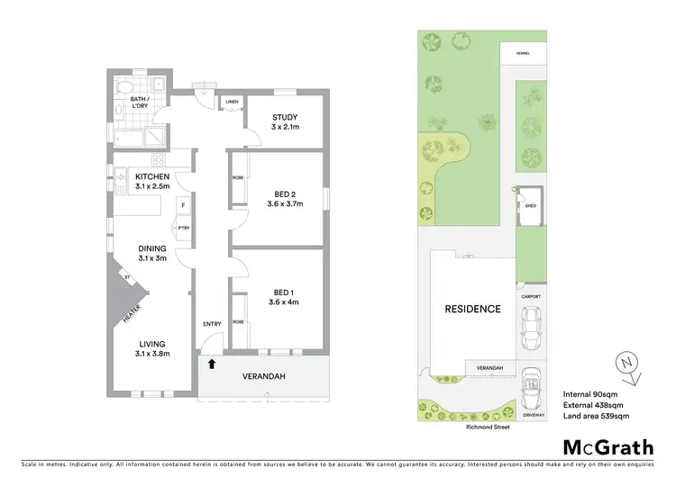 Floorplan of Homely house listing, 2 Richmond Street, Geelong VIC 3220