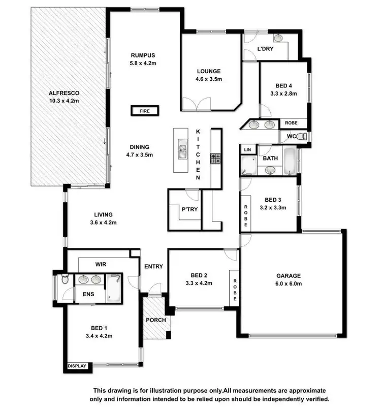 Floorplan of Homely house listing, 15 Aramanta Drive, Mount Gambier SA 5290