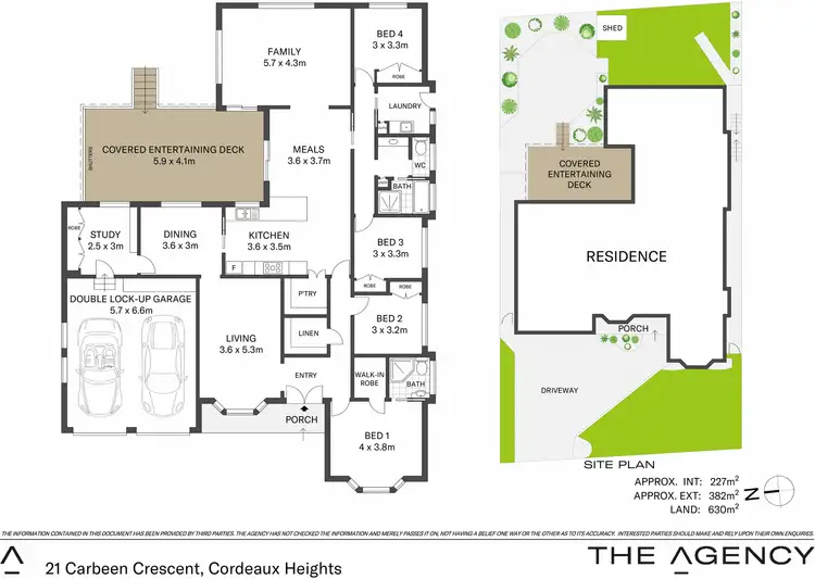 Floorplan of Homely house listing, 21 Carbeen Crescent, Cordeaux Heights NSW 2526