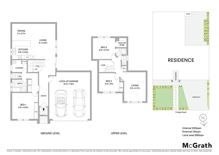 Floorplan of Homely house listing, 13B Craigie Road, Newtown VIC 3220