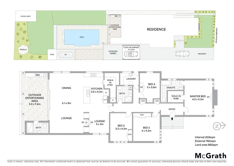 Floorplan of Homely house listing, 21 Lascelles Avenue, Manifold Heights VIC 3218