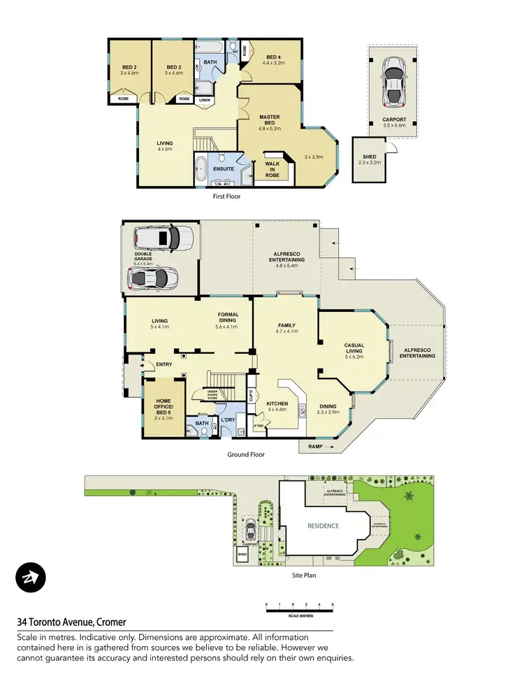 Floorplan of Homely house listing, 34 Toronto Avenue, Cromer NSW 2099