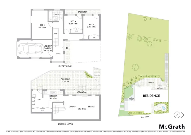 Floorplan of Homely house listing, 3 View Street, Queens Park NSW 2022