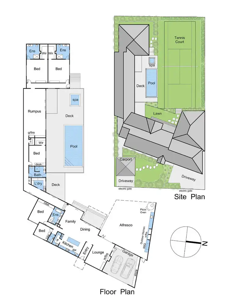 Floorplan of Homely house listing, 26 Glenisla Drive, Mount Martha VIC 3934