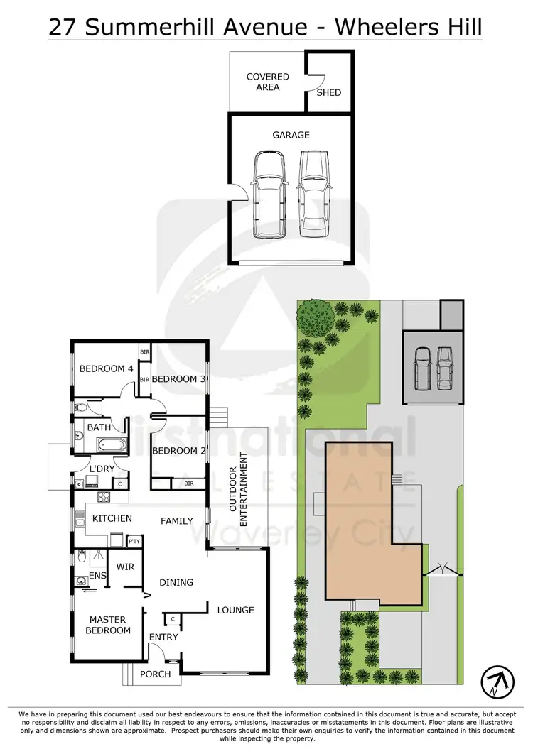 Floorplan of Homely house listing, 27 Summerhill Avenue, Wheelers Hill VIC 3150