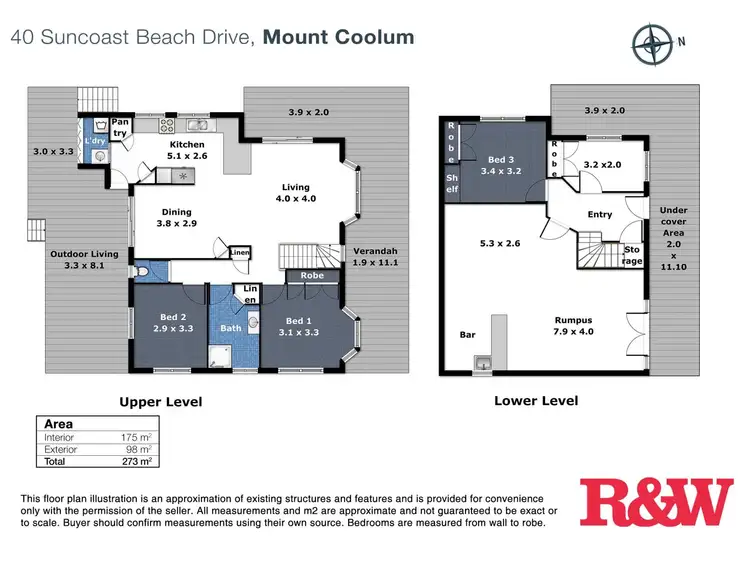 Floorplan of Homely house listing, 40 Suncoast Beach Drive, Mount Coolum QLD 4573