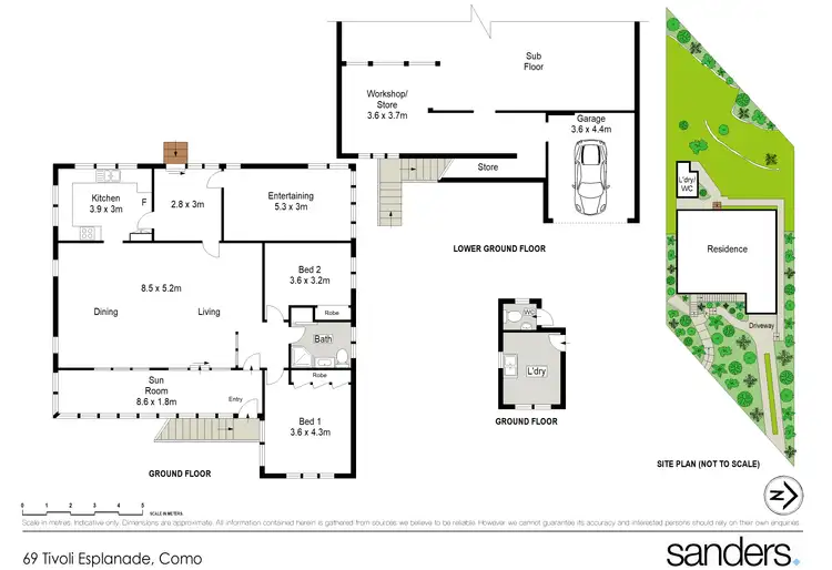 Floorplan of Homely house listing, 69 Tivoli Esplanade, Como NSW 2226