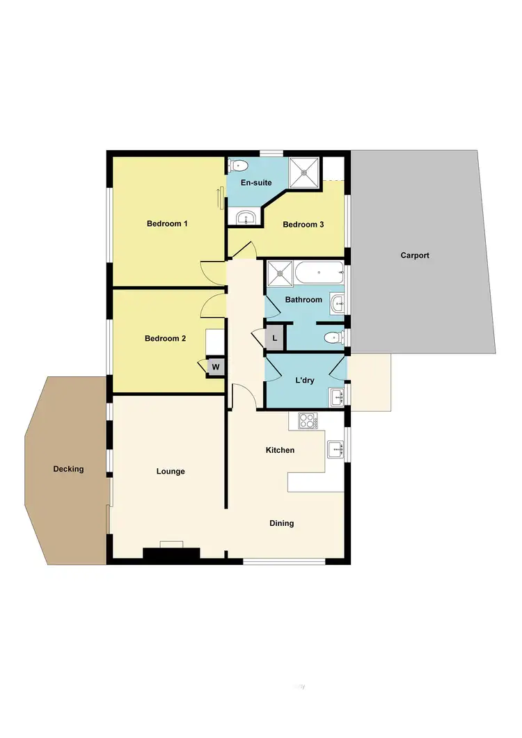 Floorplan of Homely house listing, 207 Grampians Road, Halls Gap VIC 3381