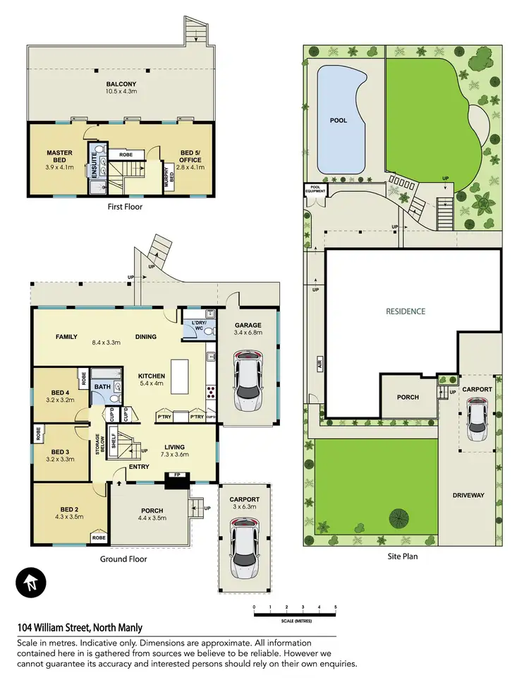 Floorplan of Homely house listing, 104 William Street, North Manly NSW 2100