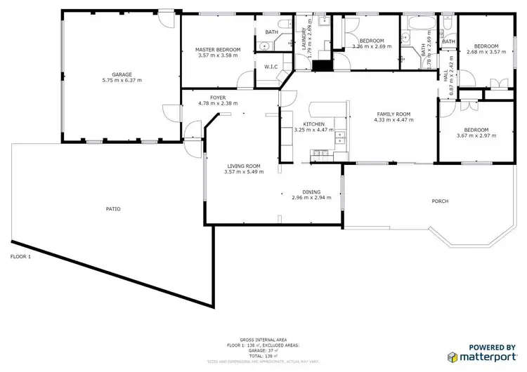 Floorplan of Homely house listing, 7 Pooley Street, Queanbeyan NSW 2620