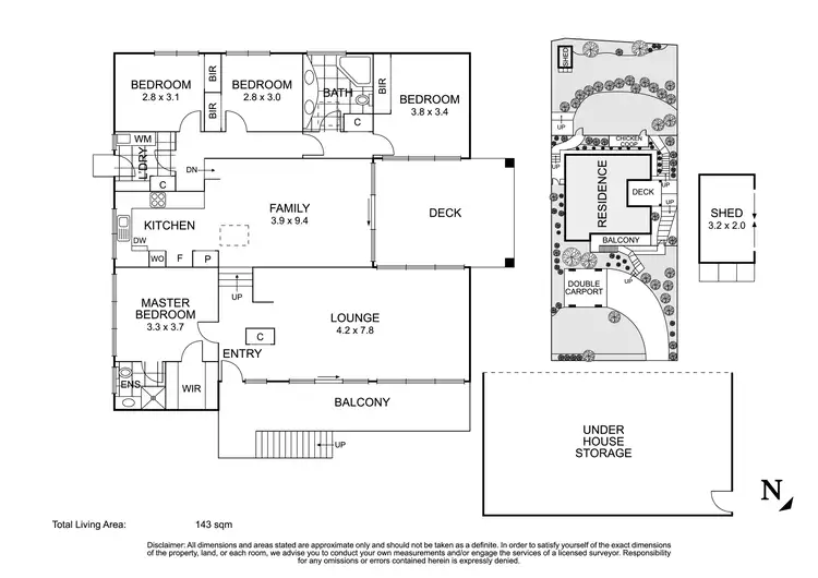 Floorplan of Homely house listing, 9 Bainbridge Drive, Eltham VIC 3095