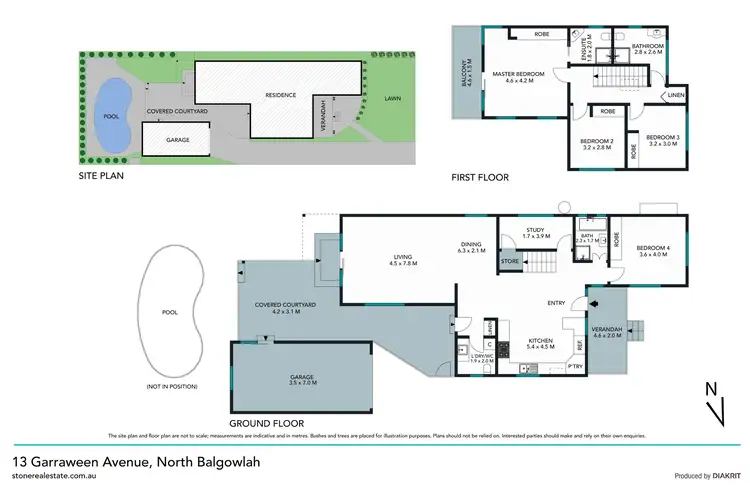 Floorplan of Homely house listing, 13 Garraween Avenue, North Balgowlah NSW 2093