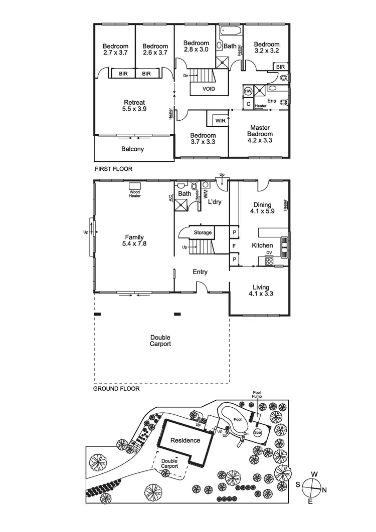 Floorplan of Homely house listing, 2/6 Hamersley Court, Mount Eliza VIC 3930