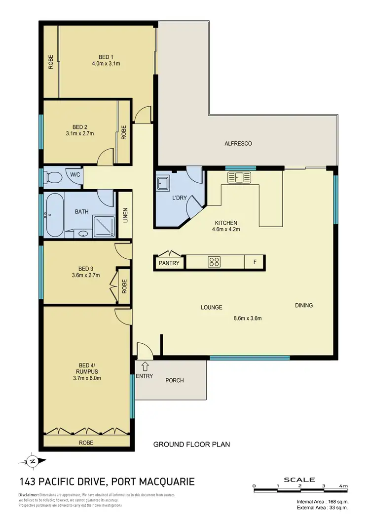 Floorplan of Homely house listing, 143 Pacific Drive, Port Macquarie NSW 2444