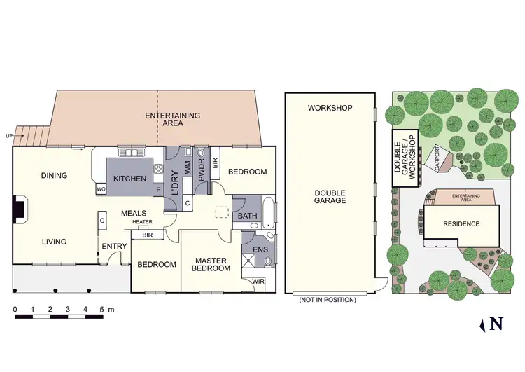 Floorplan of Homely house listing, 7 Elder Grove, Boronia VIC 3155