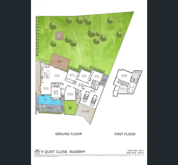 Floorplan of Homely house listing, 11 Quiet Close, Buderim QLD 4556