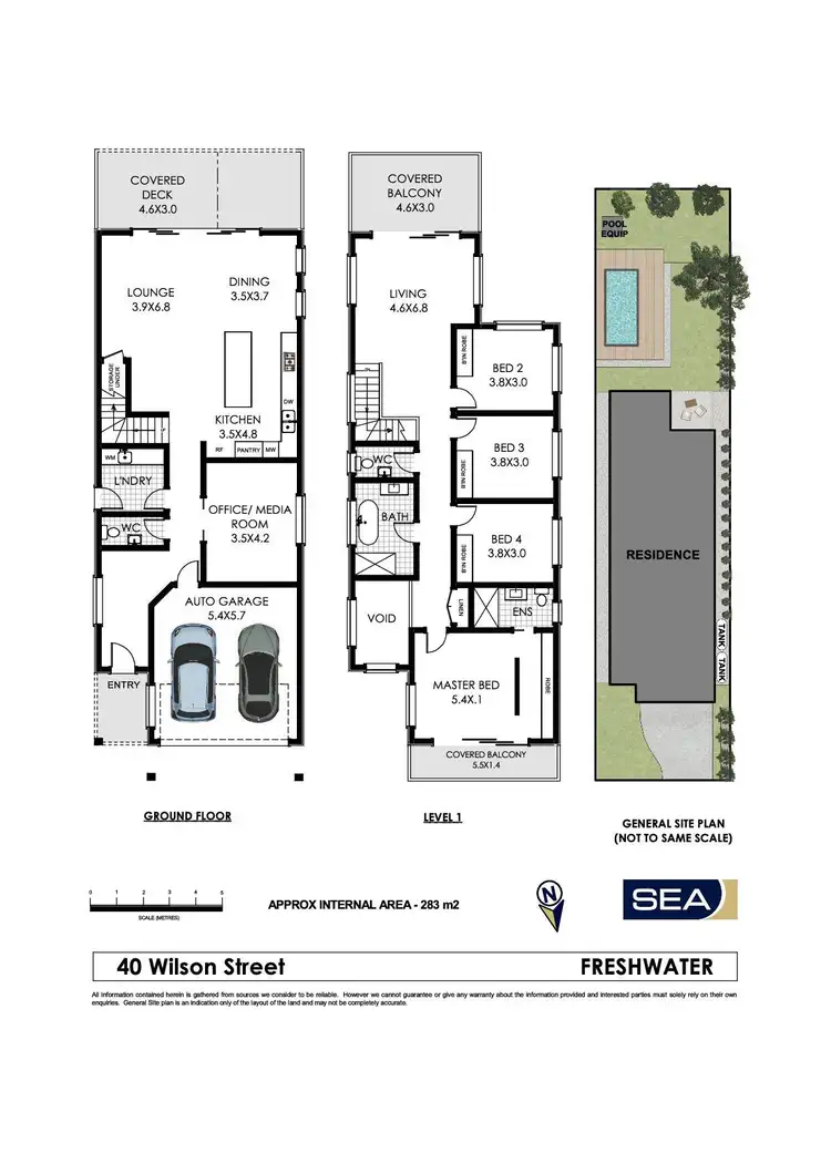 Floorplan of Homely house listing, 40 Wilson Street, Freshwater NSW 2096
