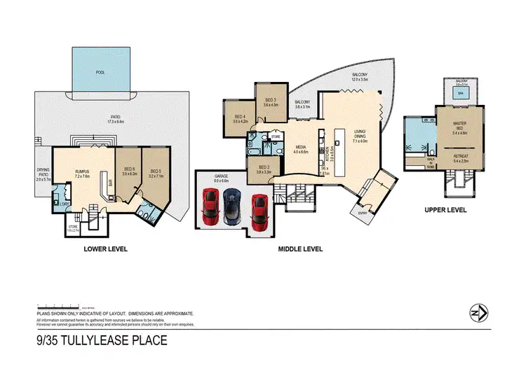 Floorplan of Homely house listing, House 9 35 Tullylease Place, Chermside West QLD 4032