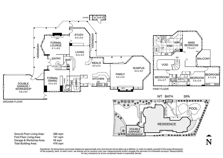 Floorplan of Homely house listing, 3 Wahine Court, Templestowe VIC 3106