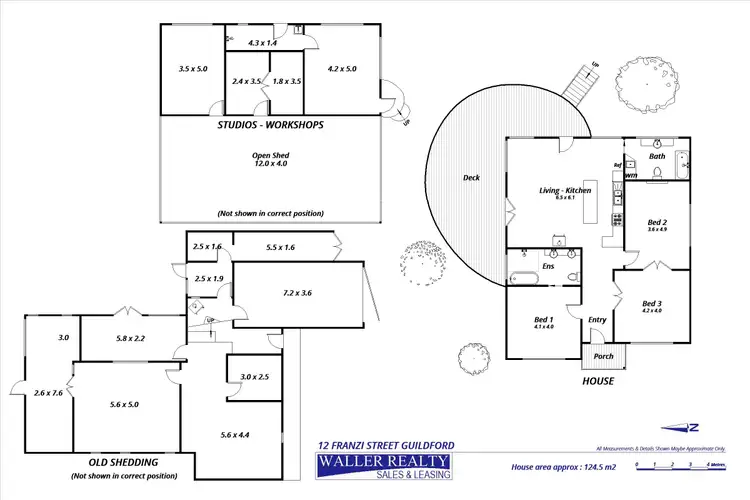Floorplan of Homely house listing, 12 Franzi Street, Guildford VIC 3451