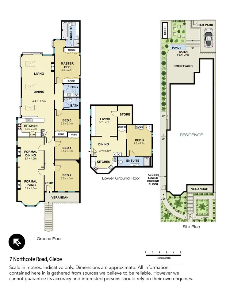 Floorplan of Homely house listing, 7 Northcote Road, Glebe NSW 2037