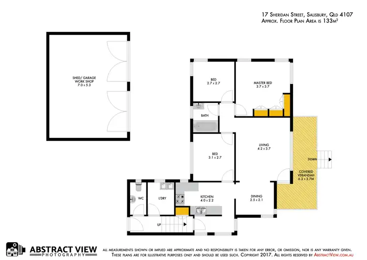 Floorplan of Homely house listing, 17 Sheridan Street, Salisbury QLD 4107