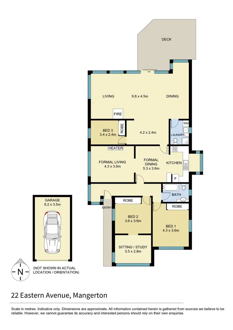 Floorplan of Homely house listing, 22 Eastern Avenue, Mangerton NSW 2500