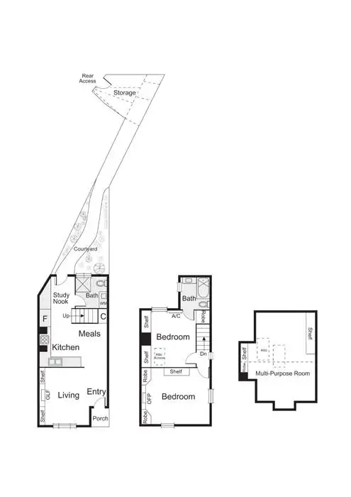 Floorplan of Homely house listing, 21 Richardson Street, Albert Park VIC 3206