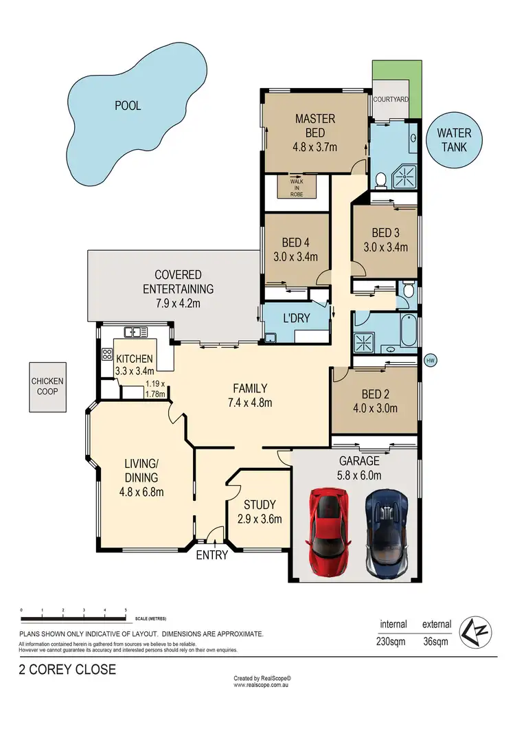 Floorplan of Homely house listing, 2 Corey Close, Wellington Point QLD 4160