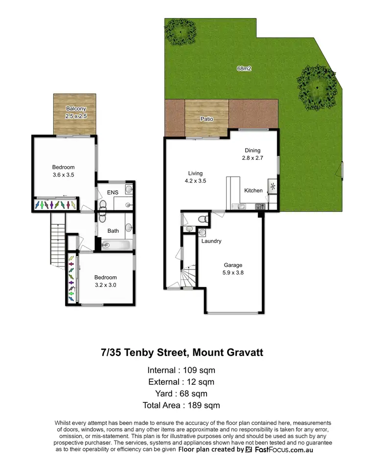 Floorplan of Homely apartment listing, 7/35 Tenby Street, Mount Gravatt QLD 4122