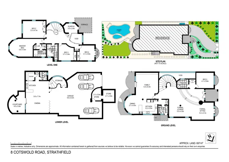 Floorplan of Homely house listing, 8 Cotswold Road, Strathfield NSW 2135