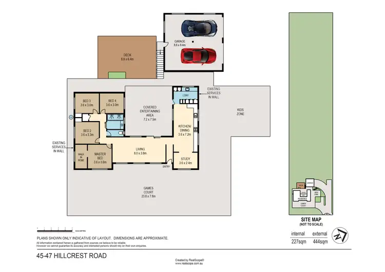 Floorplan of Homely house listing, 45-47 Hillcrest Road, Sheldon QLD 4157