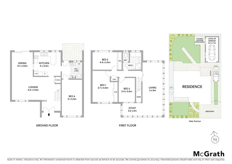 Floorplan of Homely house listing, 4 Geer Avenue, Sans Souci NSW 2219