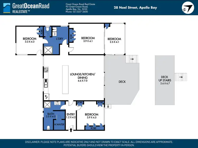 Floorplan of Homely house listing, 28 Noel Street, Apollo Bay VIC 3233