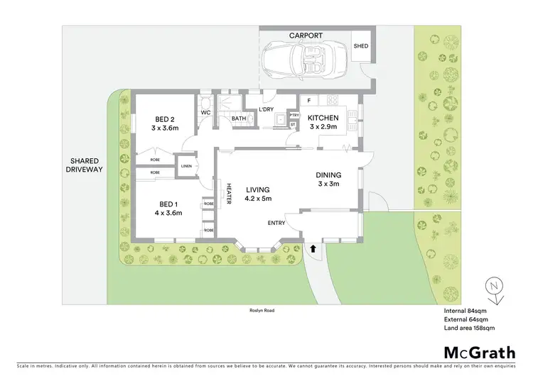 Floorplan of Homely unit listing, 6/271 Roslyn Road, Highton VIC 3216