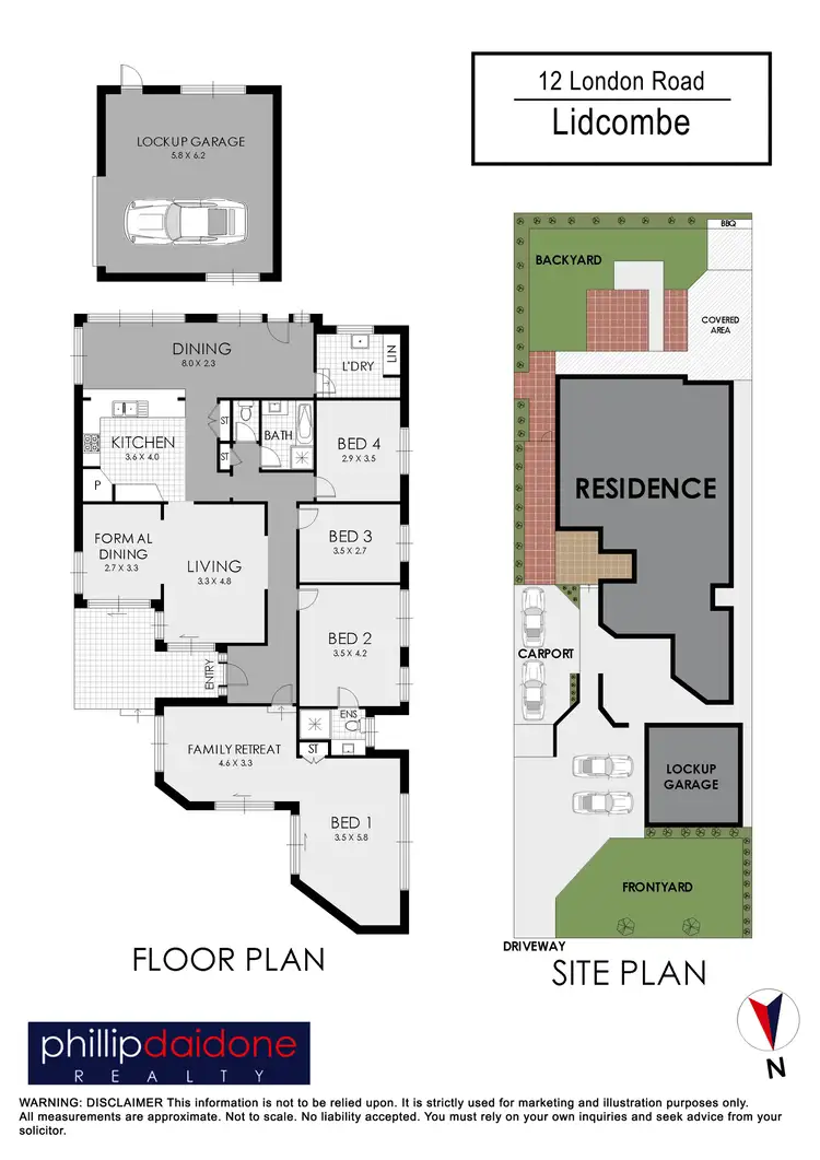 Floorplan of Homely house listing, 12 London Road, Lidcombe NSW 2141