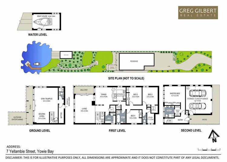 Floorplan of Homely house listing, 7 Yellambie Street, Yowie Bay NSW 2228