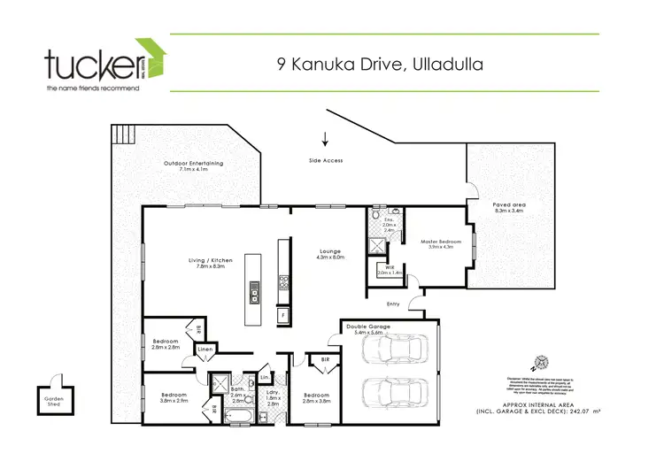 Floorplan of Homely house listing, 9 Kanuka Drive, Ulladulla NSW 2539