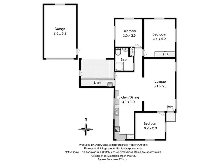 Floorplan of Homely house listing, 1/114 George Street, Devonport TAS 7310