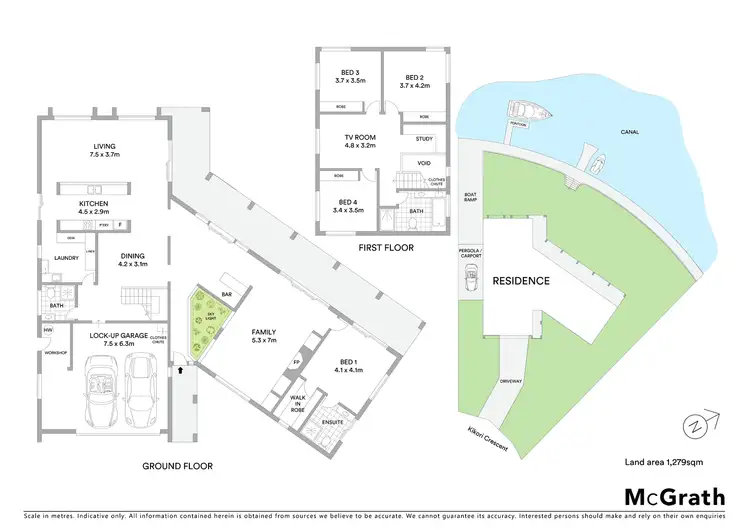 Floorplan of Homely house listing, 11 Kikori Crescent, Runaway Bay QLD 4216