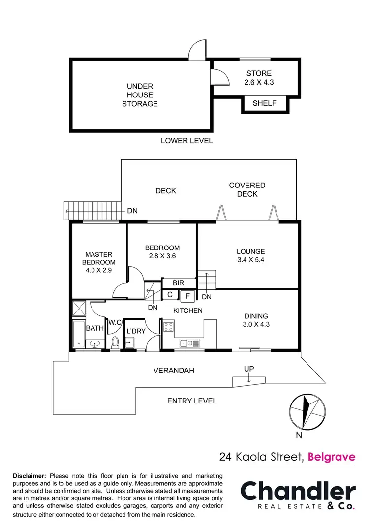 Floorplan of Homely house listing, 24 Kaola Street, Belgrave VIC 3160