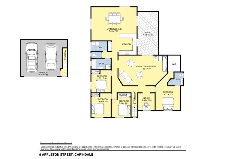 Floorplan of Homely house listing, 9 Appleton Street, Carindale QLD 4152